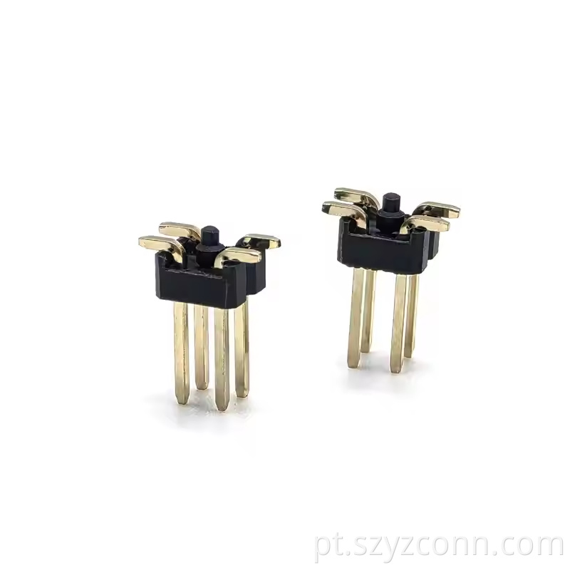 Conector de cabeçote de pino de passo de 2,0 mm Fileira dupla SMT SQ0,5mm H2,0mm 22P (1) 2.0mm Pitch Pin Header Connector Dual Row SMT SQ0.5mm H2.0mm 22P (1)